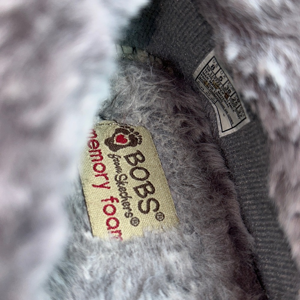 SKECHERS BOBS Too Cozy - Snuggle Rovers Women’s Slippers - US Size 8 - GUC - Picture 11 of 11